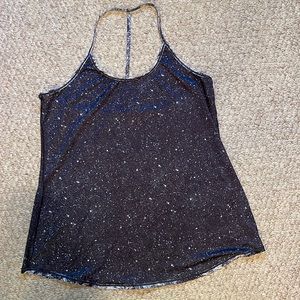 Reversible T-back Tank top beautiful material size XL Worn once, like new